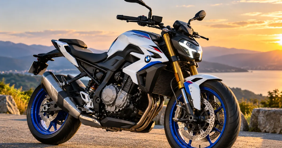 BMW F 450 R motorcycle with 48 hp twin-cylinder engine