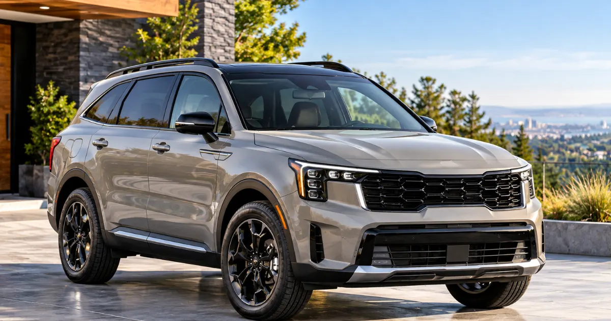 Kia Sorento 2026 three-row SUV